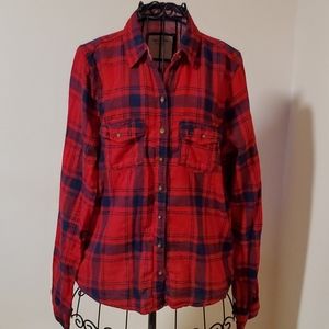 Abercrombie & Fitch cotton button down shirt M